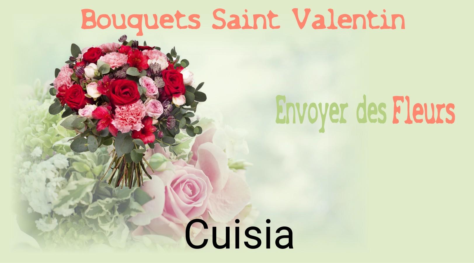 Roses de Saint-Valentin livrées à Cuisia
